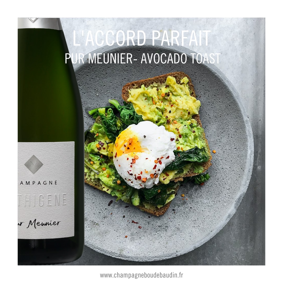 CHAMPAGNE Boude Baudin - AUTHIGENE PUR MEUNIER - Obrázek 5