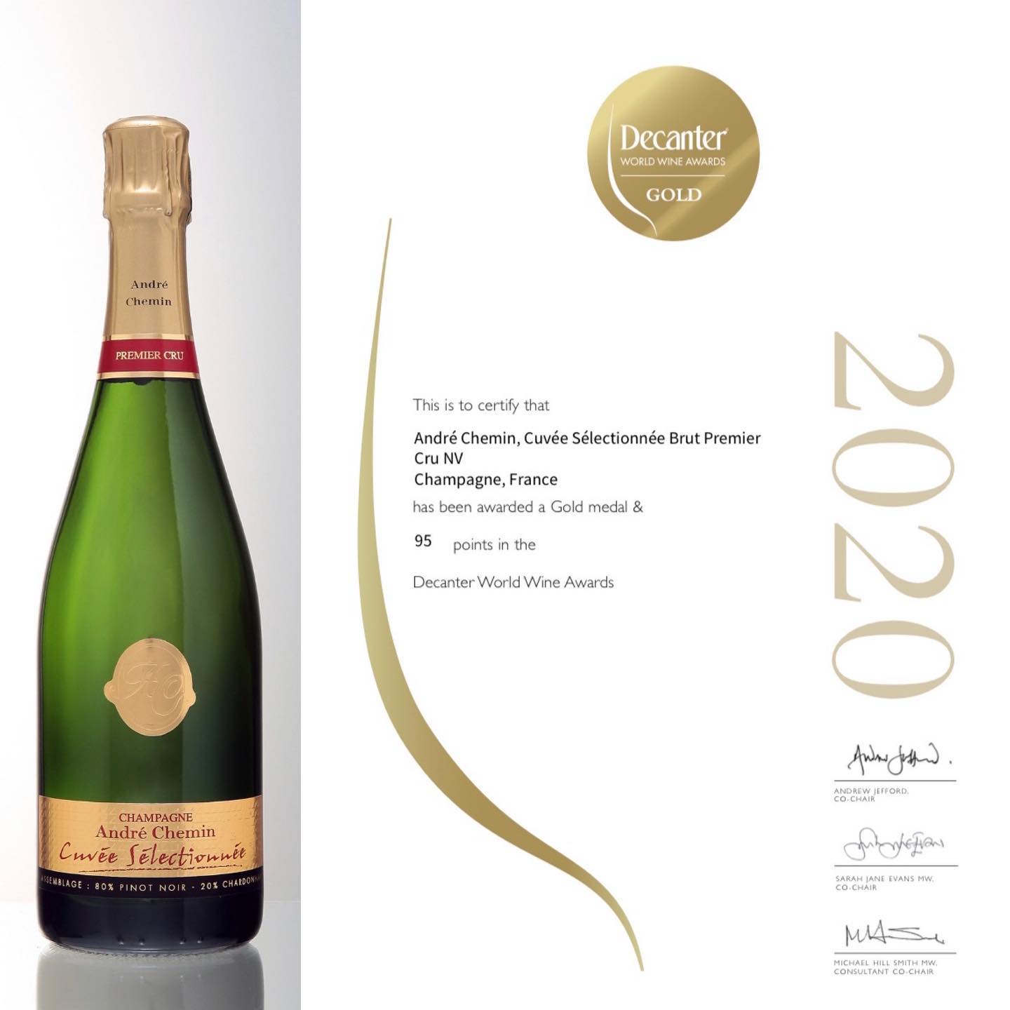 CHAMPAGNE André Chemin - Lightbreaker SÉLECTIONNÉE Magnum (1,5l) - Obrázek 4