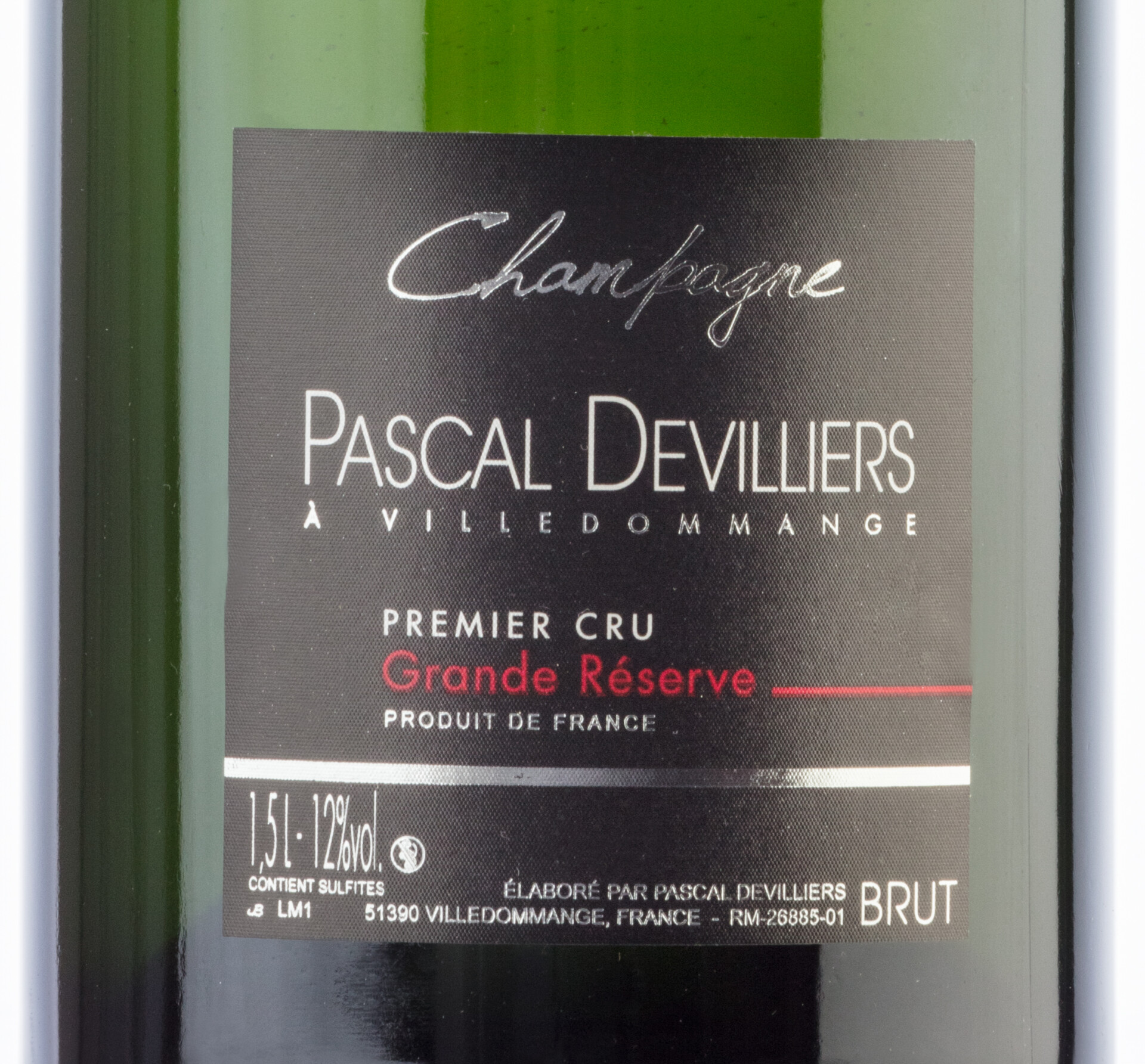 CHAMPAGNE Pascal Devilliers - Intemporelle RÉSERVE Magnum (1,5l) - Obrázek 3