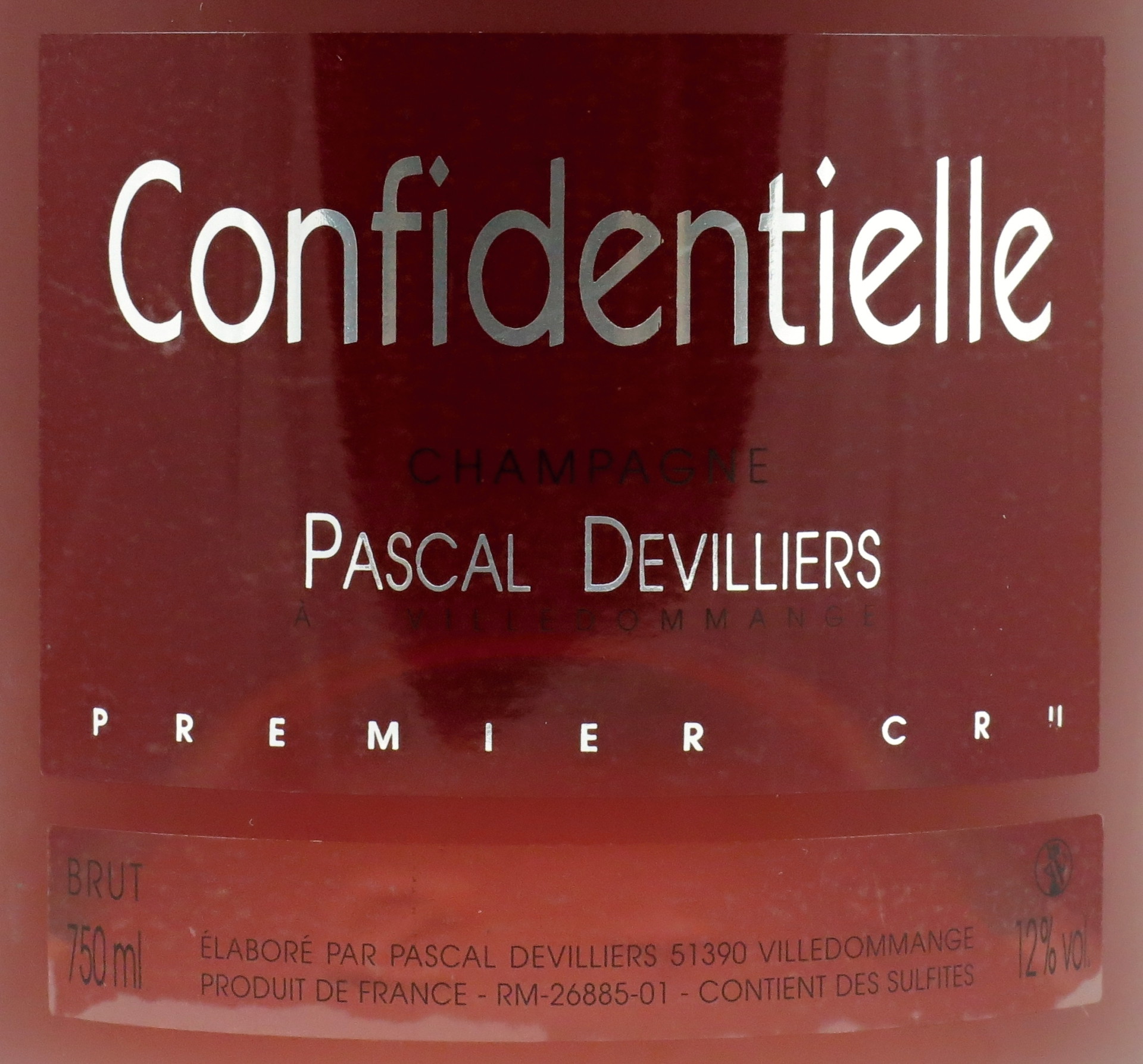 CHAMPAGNE Pascal Devilliers - CONFIDENTIELLE - Obrázek 4