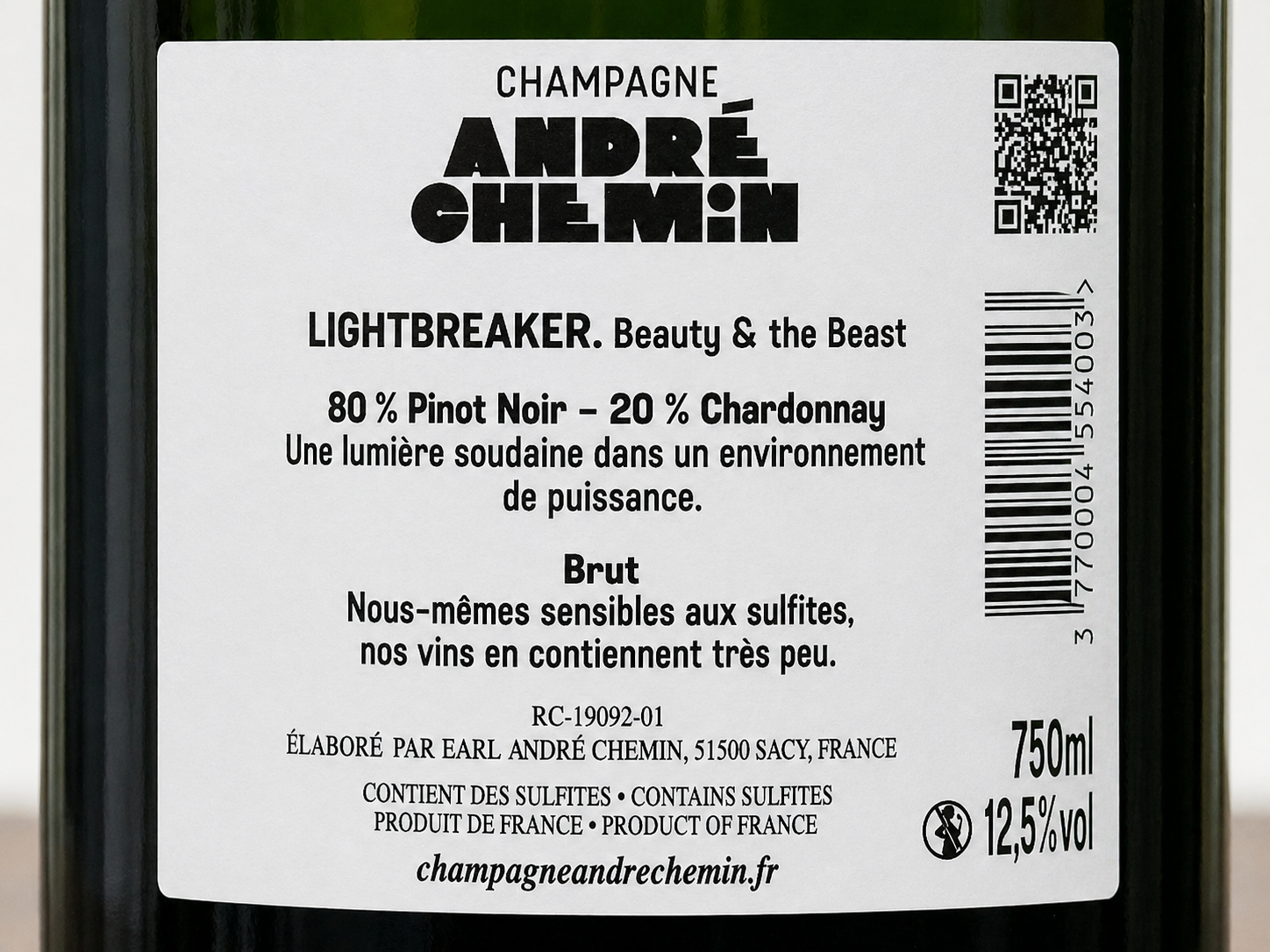 CHAMPAGNE André Chemin - Lightbreaker SÉLECTIONNÉE - Obrázek 3